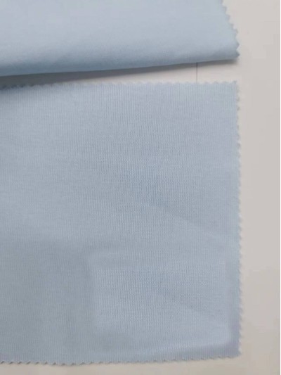 HW1086# 雙紗1*1螺紋  幅寬：165CM 克重：390G/M2 成分：100%cotton  0縮率 45度照